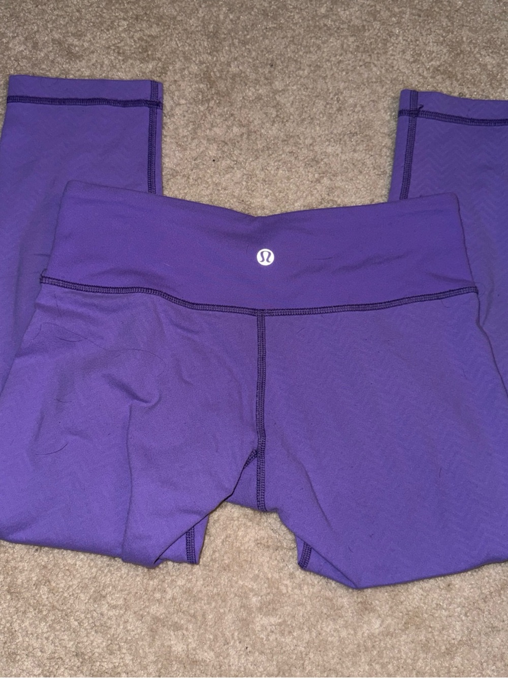lululemon athletica Purple High-Rise Athletic Leggings